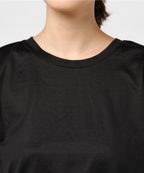 SLY（スライ）の「CELLNOBLE キャップスリーブTOPS（タンクトップ・レディース・ブラック/オフホワイト/トップグレー・FREE）」の9枚目の写真