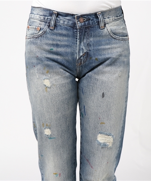 LEVI'S VINTAGE CLOTHING（リーバイスビンテージクロージング）の「LEVI'S(R) VINTAGE CLOTHING 1967 505(TM) カスタマイズ ブルー NO. 5/14oz（デニムパンツ・レディース・ブルー・26inch/25inch/24inch/27inch/28inch）」の5枚目の写真