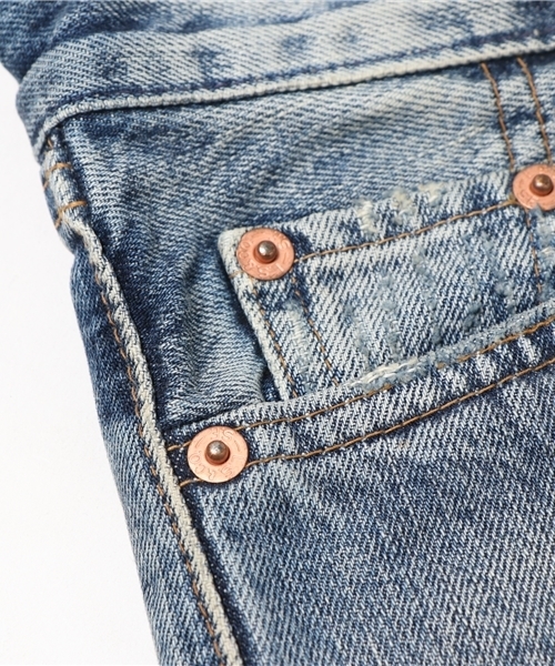 LEVI'S VINTAGE CLOTHING（リーバイスビンテージクロージング）の「LEVI'S(R) VINTAGE CLOTHING 1967 505(TM) カスタマイズ ブルー NO. 5/14oz（デニムパンツ・レディース・ブルー・26inch/25inch/24inch/27inch/28inch）」の12枚目の写真