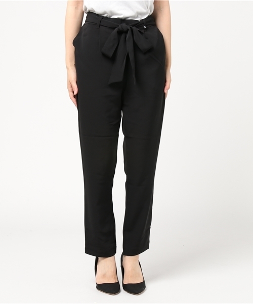 Honeys（ハニーズ）の「テーパードパンツ（その他パンツ・レディース・ブラック/ネイビー/ベージュ・M/L）」の4枚目の写真