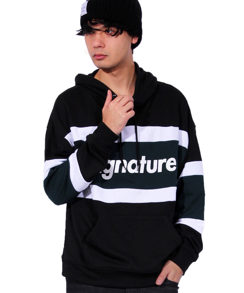 ８(eight)（エイト）の「切替 ロゴ プルオーバー パーカー（パーカー・メンズ・ホワイト/ブラック/ネイビー・MEDIUM/LARGE）」の14枚目の写真