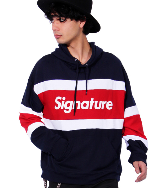 ８(eight)（エイト）の「切替 ロゴ プルオーバー パーカー（パーカー・メンズ・ホワイト/ブラック/ネイビー・MEDIUM/LARGE）」の13枚目の写真