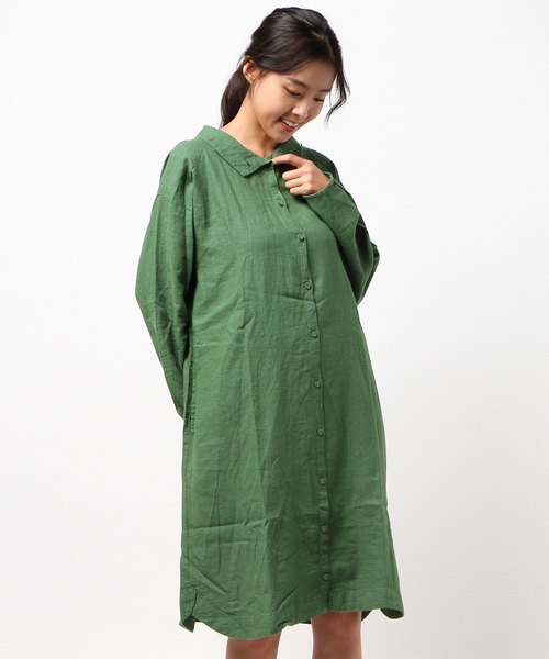 LBC(エルビーシー)の「3WAYワンピース (ワンピース・レディース・ライトグレー/グリーン/ネイビー・LARGE/MEDIUM)」の7枚目の写真