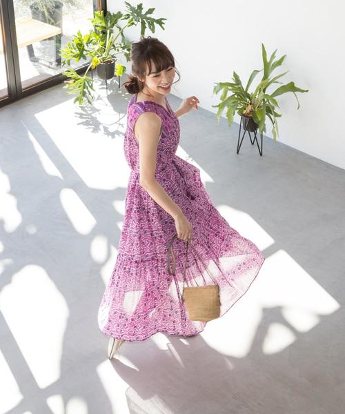 iCONOLOGY 花を着るワンピース #02 白木蓮 ヴィンテージ 通販