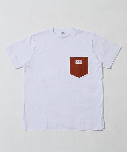 coen（コーエン）の「【女性にも人気】SMITH別注ポケットTシャツ(一部WEB限定カラー)（Tシャツ/カットソー・メンズ・ホワイト/ホワイト系その他/ホワイト系その他2/ブラウン/ケリー/ネイビー/ブルー系その他3/ブルー系その他4/ダークグリーン/ブルー系その他5/イエロー・SMALL/MEDIUM/X-LARGE/LARGE）」の14枚目の写真
