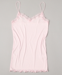 テレコ/ストレッチレースキャミソール
