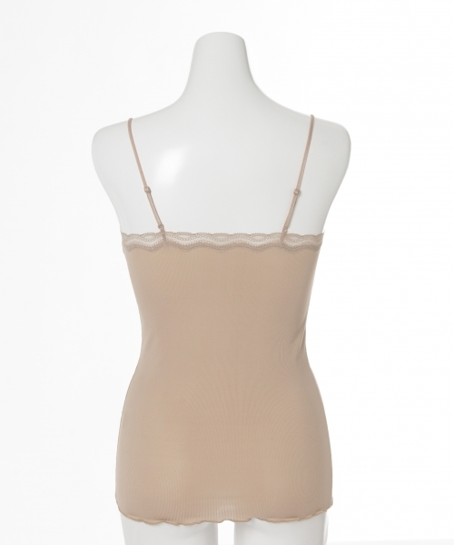 bijorie（ビジュリィ）の「テレコ/ストレッチレースキャミソール（その他アンダーウェア/インナー・レディース・ホワイト/ライトピンク/ベージュ/ブラック・L/M）」の17枚目の写真
