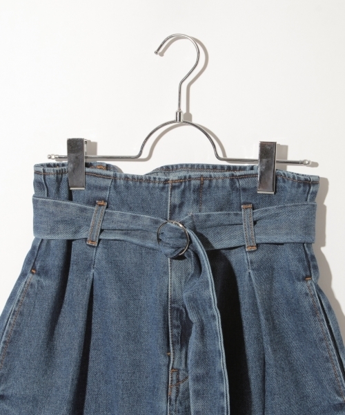 PAGEBOY（ページボーイ）の「デニムマムパンツ（デニムパンツ・レディース・ライトブルー/インディゴブルー/ブルー・FREE）」の21枚目の写真
