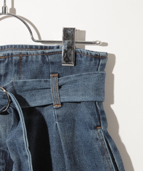 PAGEBOY（ページボーイ）の「デニムマムパンツ（デニムパンツ・レディース・ライトブルー/インディゴブルー/ブルー・FREE）」の16枚目の写真