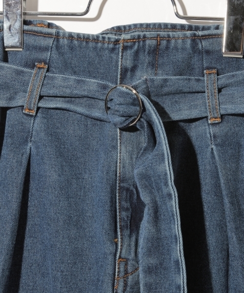PAGEBOY（ページボーイ）の「デニムマムパンツ（デニムパンツ・レディース・ライトブルー/インディゴブルー/ブルー・FREE）」の12枚目の写真