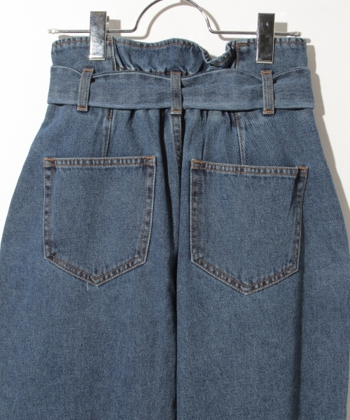 PAGEBOY（ページボーイ）の「デニムマムパンツ（デニムパンツ・レディース・ライトブルー/インディゴブルー/ブルー・FREE）」の17枚目の写真