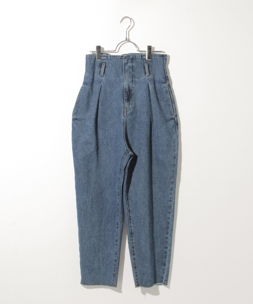 PAGEBOY（ページボーイ）の「デニムマムパンツ（デニムパンツ・レディース・ライトブルー/インディゴブルー/ブルー・FREE）」の20枚目の写真