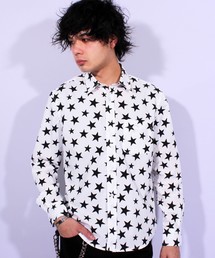 ８(eight) | スター 星柄 長袖シャツ コットン(シャツ/ブラウス)