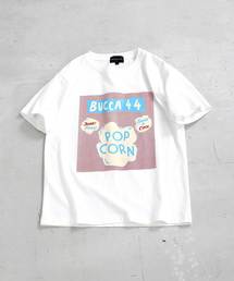 ポップコーンプリントシャツ ポップコーン プリントTシャツ / popcorn tee (レディース 服