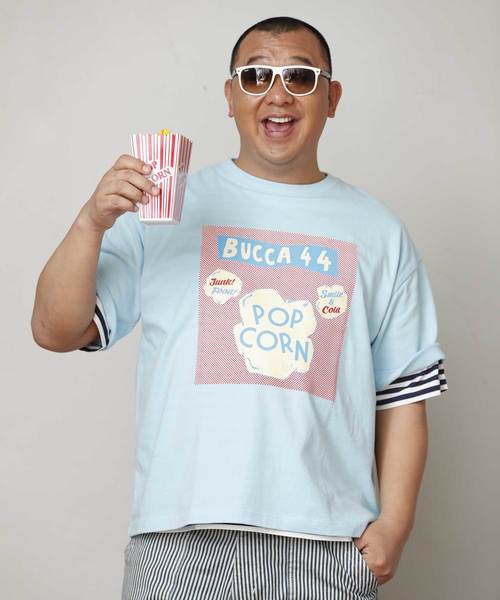 ポップコーンプリントシャツ ポップコーン プリントTシャツ / popcorn tee (レディース 服