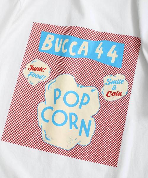 ポップコーンプリントシャツ ポップコーン プリントTシャツ / popcorn tee (レディース 服