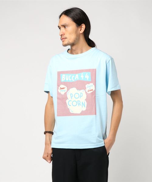 ポップコーンプリントシャツ ポップコーン プリントTシャツ / popcorn tee (レディース 服