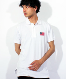 8(eight) | 星条旗 半袖 ポロシャツ インディゴ(ポロシャツ)