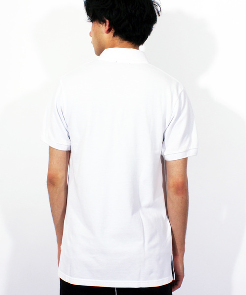 ８(eight)（エイト）の「星条旗 半袖 ポロシャツ インディゴ（ポロシャツ・メンズ・ホワイト/ブラック/インディゴブルー/ブルー・MEDIUM/LARGE/X-LARGE）」の10枚目の写真