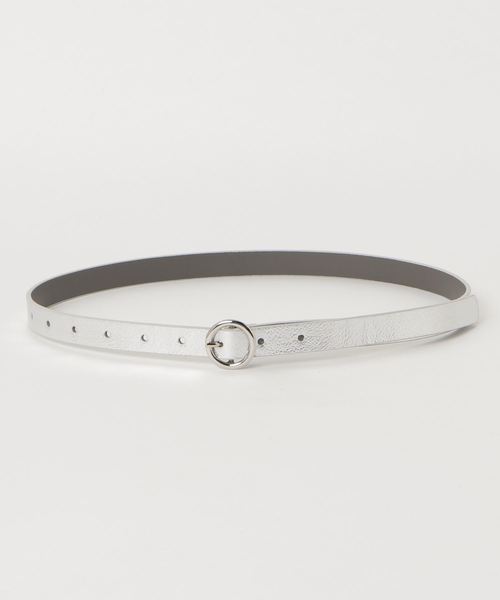 LOWRYS FARM（ローリーズファーム）の「１８ＦＷベーシックベルト  800852（ベルト・レディース・ベージュ/ブラウン/グレー/レッド/ブラック/エンジ/モカ・FREE）」の3枚目の写真