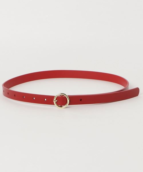 LOWRYS FARM（ローリーズファーム）の「１８ＦＷベーシックベルト  800852（ベルト・レディース・ベージュ/ブラウン/グレー/レッド/ブラック/エンジ/モカ・FREE）」の7枚目の写真