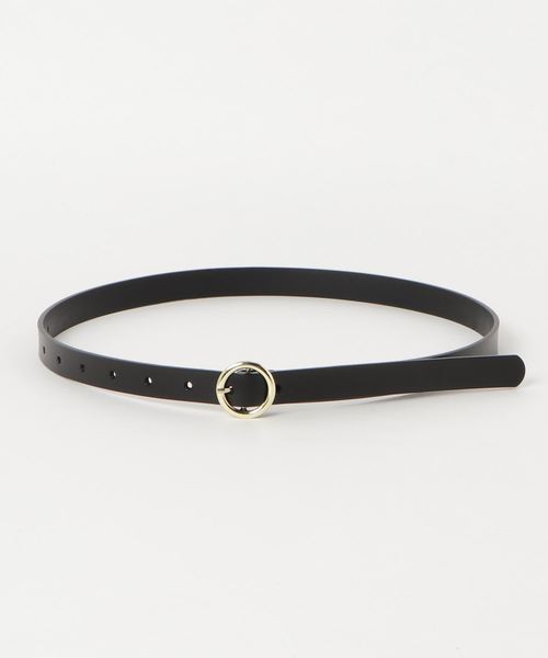 LOWRYS FARM（ローリーズファーム）の「１８ＦＷベーシックベルト  800852（ベルト・レディース・ベージュ/ブラウン/グレー/レッド/ブラック/エンジ/モカ・FREE）」の2枚目の写真