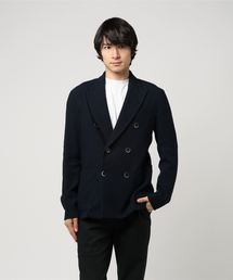 BARENA ソリッド ダブルブレスト ジャケット