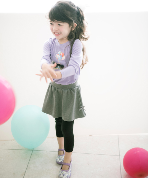 Catherine Cottage（キャサリンコテージ）の「オリジナルプリント　Aラインカットソー（Tシャツ/カットソー・キッズ・ブルー系その他/ピンク系その他/ホワイト系その他4/ホワイト系その他5/ブルー系その他2/ブルー系その他5/パープル系その他2/パープル系その他3/ピンク系その他3/ピンク系その他4・100/110/120/130/140/150）」の14枚目の写真