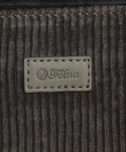 folna(フォルナ)の「【WEB限定】【別注】<Folna>∴コーデュロイ×ボアポケットショルダーバッグ -2WAY-(ショルダーバッグ・レディース・ブラック/グレー/ベージュ・FREE)」の9枚目の写真
