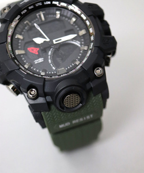 FL import collection（エフエルインポートコレクション）の「【EXPONI】多機能ダブルフェイスウォッチ（アナログ腕時計・メンズ・ブラック系その他2/ブラック系その他3/グリーン系その他2/ブルー系その他2/ブルー系その他3/レッド系その他2/レッド系その他3/シルバー系その他2/ゴールド系その他2・FREE）」の13枚目の写真