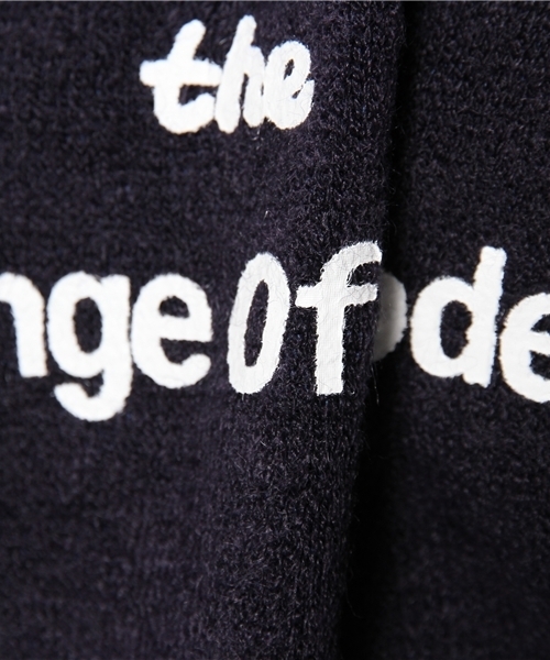 WEGO（ウィゴー）の「WEGO/ハイネックロゴニットソー（ニット/セーター・レディース・アイボリー/杢グレー/サックスブルー/ネイビー・FREE）」の12枚目の写真