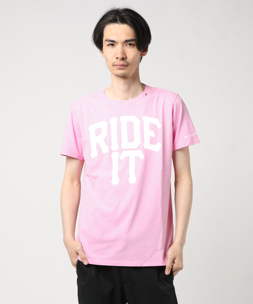 ガーメントダイ ハンドドライジャージーTEE RIDE IT