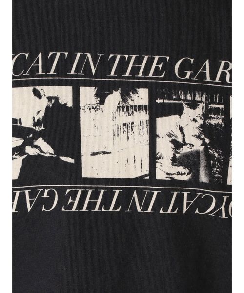 MURUA（ムルーア）の「CATロングTシャツ（Tシャツ/カットソー・レディース・ホワイト/ブラック/ラベンダー・FREE）」の17枚目の写真