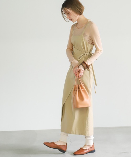 select MOCA（セレクトモカ）の「パワーネットチュールカットソー（Tシャツ/カットソー・レディース・ブラック/ベージュ/ブラウン・FREE）」の22枚目の写真