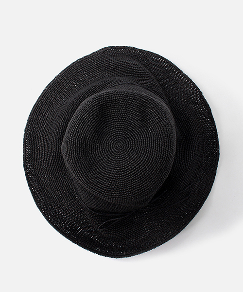 AZUL by moussy（アズールバイマウジー）の「PAPER FOLDING HAT/折り畳みペーパーハット（ハット・レディース・ベージュ/ブラック/ブラウン・FREE）」の17枚目の写真