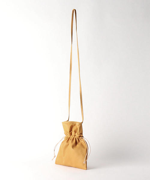 mormyrus（モルミルス）の「＜MORMYRUS＞レザーエプロンバッグ ◆（ショルダーバッグ・レディース・ブラウン/ブラック・FREE）」の3枚目の写真