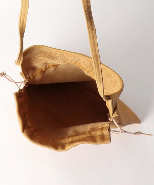 mormyrus（モルミルス）の「＜MORMYRUS＞レザーエプロンバッグ ◆（ショルダーバッグ・レディース・ブラウン/ブラック・FREE）」の5枚目の写真