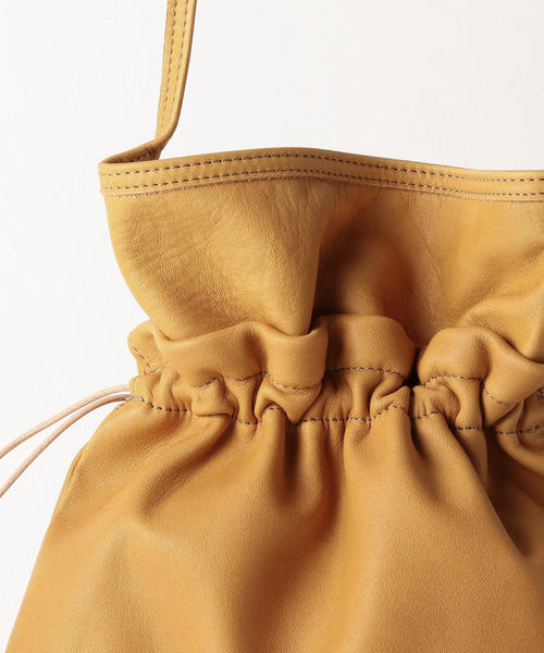 mormyrus（モルミルス）の「＜MORMYRUS＞レザーエプロンバッグ ◆（ショルダーバッグ・レディース・ブラウン/ブラック・FREE）」の7枚目の写真