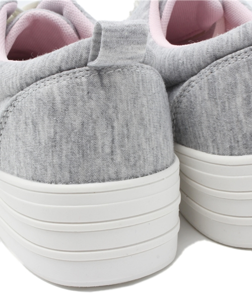 WEGO（ウィゴー）の「WEGO/厚底ローカットスニーカー（スニーカー・レディース・アイボリー/グレー/ブラック・22.5/24.5/23.5）」の9枚目の写真