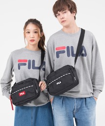FILA フィラ ブランド ロゴ 大容量 パデット キルティング ショルダーベルト パラコードハンドル 2WAY ドラム ショルダーバッグ 約25L