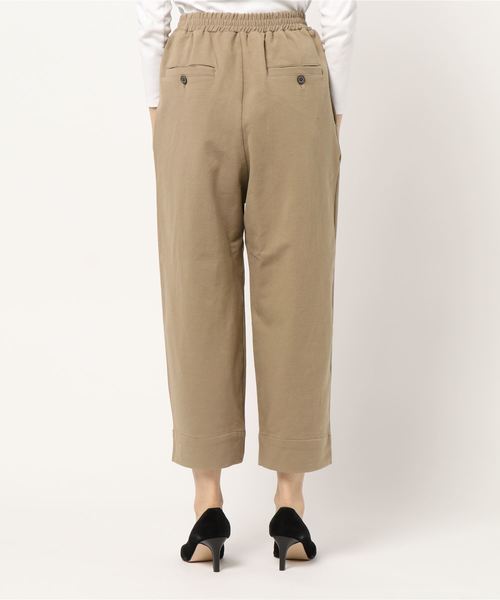 PUAL CE CIN(ピュアルセシン)の「ニットチノギャザーパンツ(その他パンツ・レディース・ベージュ/カーキ/モカ/ネイビー・FREE)」の14枚目の写真