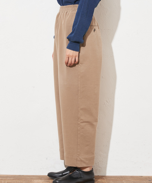 PUAL CE CIN(ピュアルセシン)の「ニットチノギャザーパンツ(その他パンツ・レディース・ベージュ/カーキ/モカ/ネイビー・FREE)」の7枚目の写真