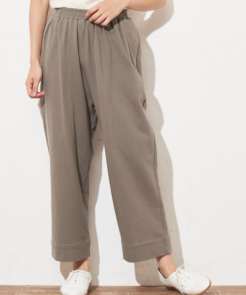 PUAL CE CIN(ピュアルセシン)の「ニットチノギャザーパンツ(その他パンツ・レディース・ベージュ/カーキ/モカ/ネイビー・FREE)」の17枚目の写真