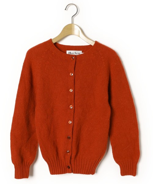 ブランド古着 ニットカーディガン カーディガン Harley Of Scotland ハーレーオブスコットランド のファッション通販 Zozoused