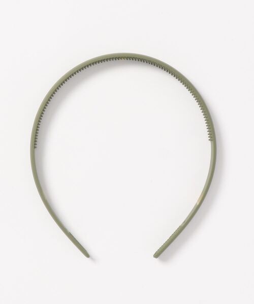 Fun & Daily（ファンアンドデイリー）の「F&D : ミドルマットカラーカチューシャ（カチューシャ・レディース・ブラック/ネイビー/ピンク/イエロー/グリーン/ワインレッド・FREE）」の2枚目の写真