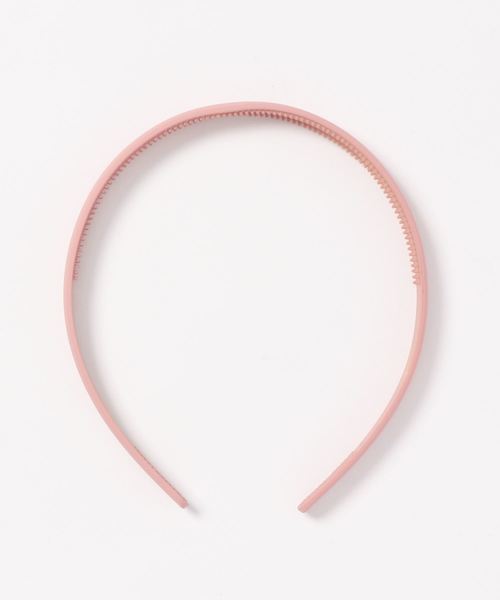 Fun & Daily（ファンアンドデイリー）の「F&D : ミドルマットカラーカチューシャ（カチューシャ・レディース・ブラック/ネイビー/ピンク/イエロー/グリーン/ワインレッド・FREE）」の8枚目の写真