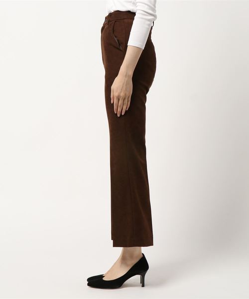 archives（アルシーヴ）の「【setupにも】起毛カルゼフレアパンツ（その他パンツ・レディース・ベージュ/ブラウン/ブルー/アイボリー・MEDIUM）」の5枚目の写真