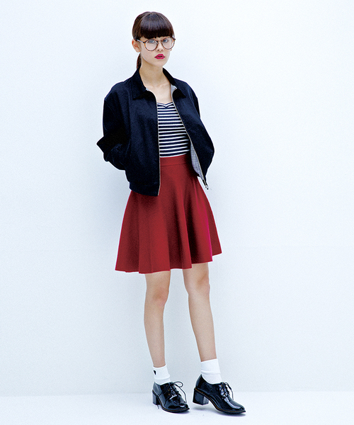 WEGO（ウィゴー）の「WEGO/ハート折り返しソックス（ソックス/靴下・レディース・ホワイト/ブラック/レッド・FREE）」の7枚目の写真