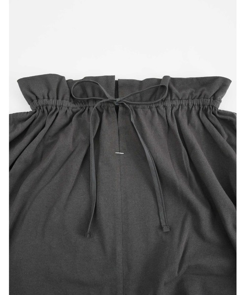 POU DOU DOU（プードゥドゥ）の「天竺フィッシャーマンスモック（Tシャツ/カットソー・レディース・オフホワイト/アイボリー/ダークグレー・3）」の19枚目の写真