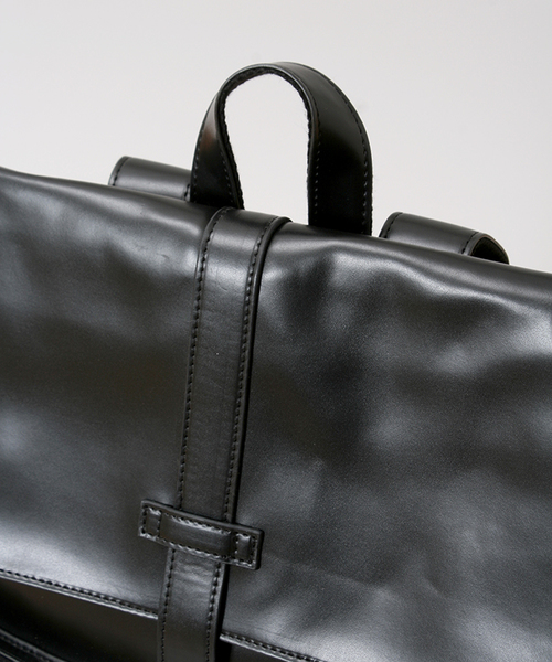 WEGO（ウィゴー）の「WEGO/レザータッチリュック（バックパック/リュック・メンズ・ホワイト/ブラック・FREE）」の12枚目の写真